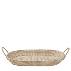 Store Olli Ella Reva Seagrass Changing Basket - Natural