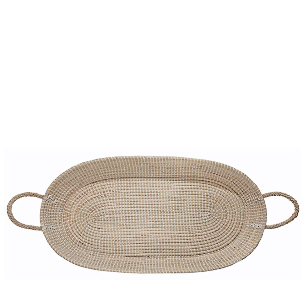 Store Olli Ella Reva Seagrass Changing Basket - Natural