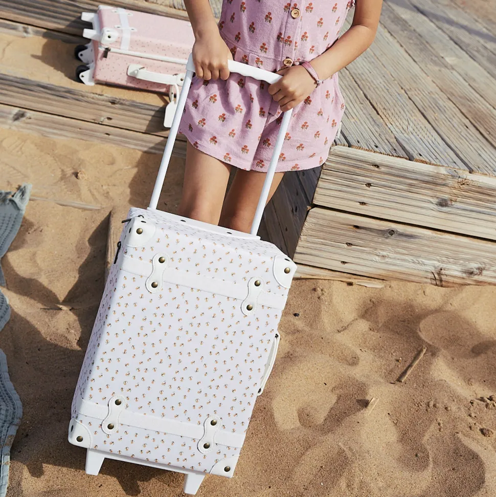 Shop Olli Ella See-Ya Suitcase - Leafed Mushroom