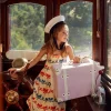 Clearance Olli Ella See-Ya Suitcase - Sorbet
