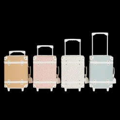 Cheap Olli Ella See-Ya Suitcase - Steel Blue
