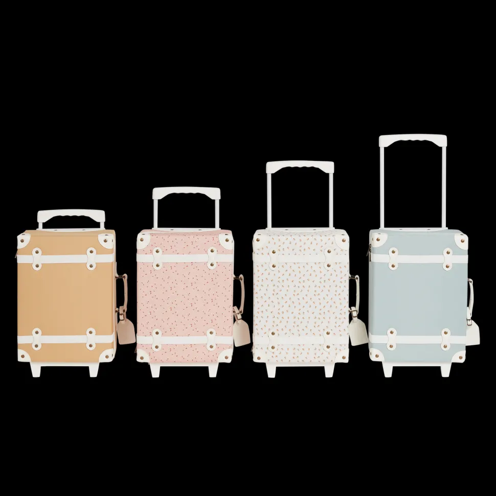 Cheap Olli Ella See-Ya Suitcase - Steel Blue