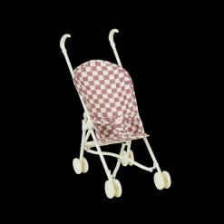 Online Olli Ella Sollie Stroller - Plum Check