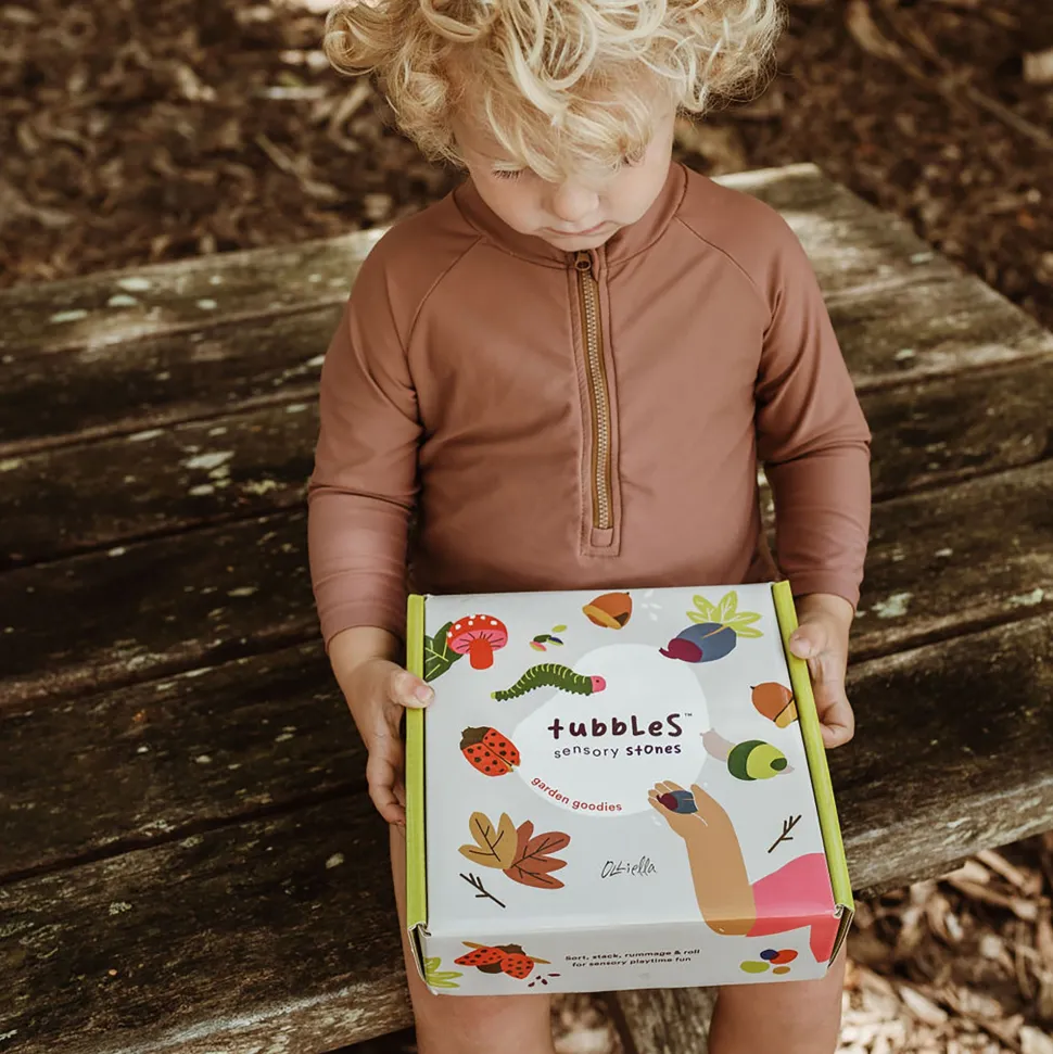 Store Olli Ella Tubbles - Sensory Stones - Garden Goodies