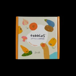 Best Sale Olli Ella Tubbles - Sensory Stones - Vibrant Veggies